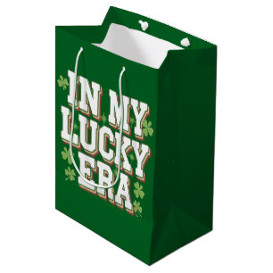 In mijn gelukkige tijdperk St. Patrick's Day famil Medium Cadeauzakje