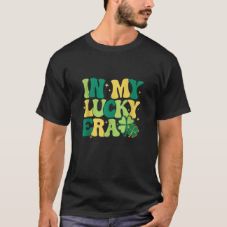 In mijn gelukstijdperk Shamrock Ierse klaver Happy T-shirt