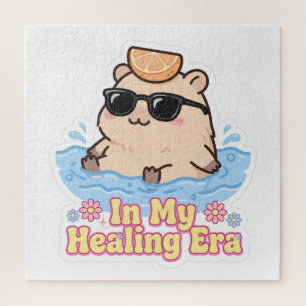 In Mijn GenezingsTijdperk Funny Capybara Legpuzzel