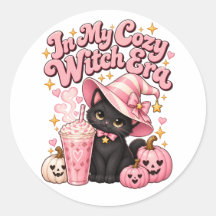 In Mijn Gezellige Heksen Tijdperk Roze Halloween