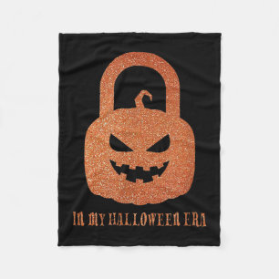In mijn Halloween tijdperk, pompoen Show-meisje Fu Fleece Deken