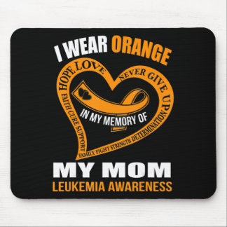 In mijn herinnering aan mijn moeder LEUKEMIA AWARE Muismat