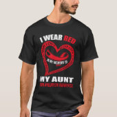 In mijn herinnering aan mijn tante HERSENANEURYSMA T-shirt (Voorkant)