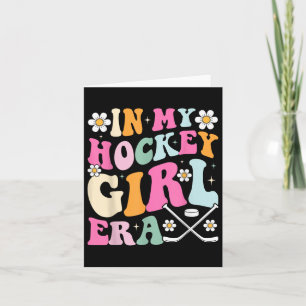 In mijn Hockey Girl tijdperk  Game Day Groovy Hock Kaart