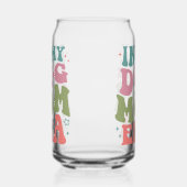 In mijn hondenmama tijdperk blikvorm glas (Rechts)