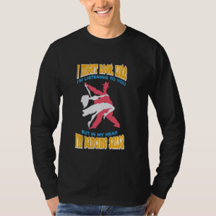 In mijn hoofd dans ik salsa t-shirt