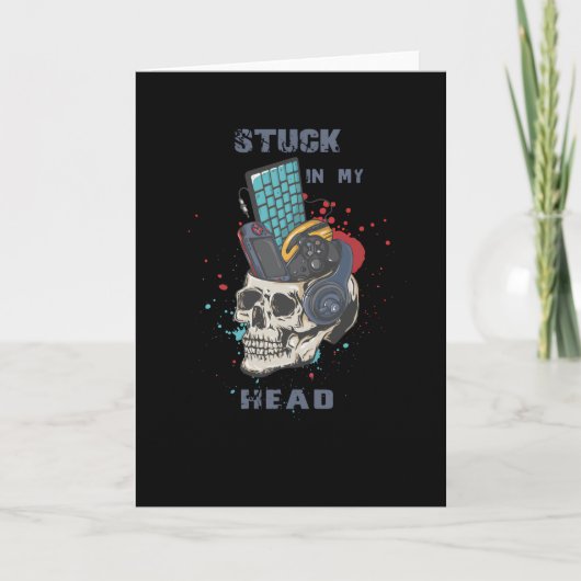 In mijn hoofd geplakt kaart (Voorkant)