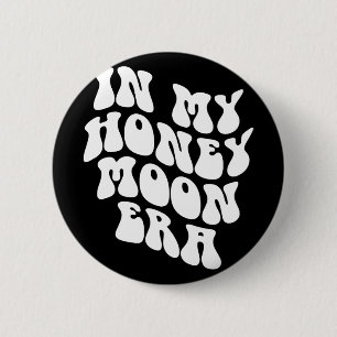 In mijn huwelijksreis-tijdperk - Huwelijk Nieuwe B Ronde Button 5,7 Cm