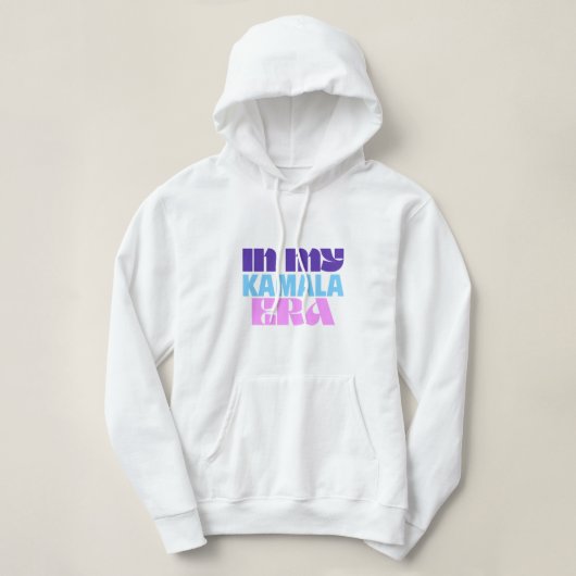 In mijn Kamala tijdperk Hoodie (Design voorkant)