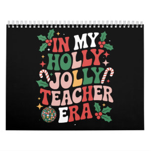 In Mijn Kerstmis Vrolijke Leraar Tijdperk Leraar V Kalender