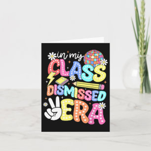 In mijn klas ontslagen tijdperk Afstuderen laatste Kaart