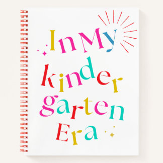 In Mijn Kleutertijd – Kleurrijk Cute Notitieboek