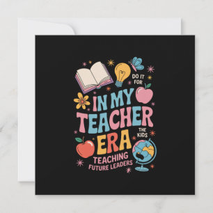 In Mijn Leraarstijd Terug naar School Kleuterschoo Kaart