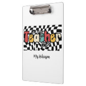 In mijn lerarentijd retro docent klembord (Links)