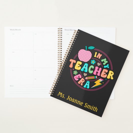 In mijn lerarentijd terug naar school planner (Display)