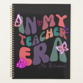 In mijn lerarentijdperk retro neon planner (Voorkant)