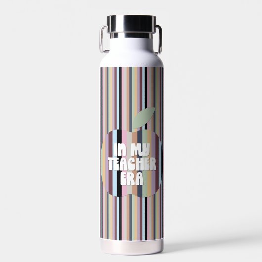 In mijn lerarentijdperk waterfles (Voorkant)