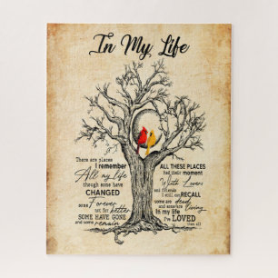 In mijn leven  Ik herinner me al mijn hele leven Legpuzzel