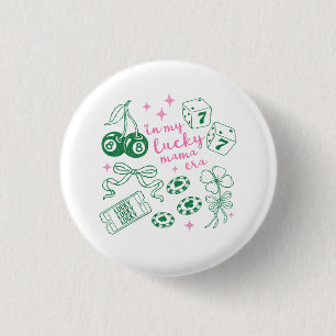 In Mijn Lucky Mama Tijdperk Cute St Patricks Day Ronde Button 3,2 Cm