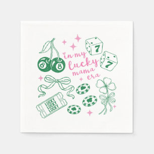 In Mijn Lucky Mama Tijdperk St Patricks Dag Servet