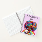 In mijn magische tijdperk - Schattigee Paarse Notitieboek (Binnen)