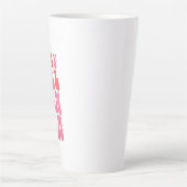 In Mijn Meisje Mam Era Retro Groovy Moederdag Latte Mok (Voorkant)