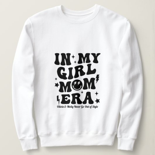 In Mijn Meisje Moeder Era Sweatshirt Mama Gift (Design voorkant)
