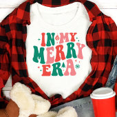 In mijn Merry Era Retro Kerstmis Tri-Blend Shirt