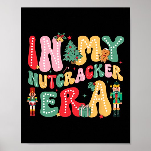 In mijn Notenkraker Tijdperk Roze Notenkraker Squa Poster (Voorkant)