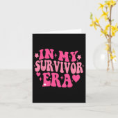 In mijn overlevende tijdperk borstkanker bewustzij kaart (Gele Bloem)