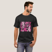In mijn overlevende tijdperk roze lint borstkanker t-shirt (Voorkant volledig)