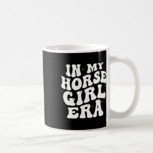 In mijn paardenmeisje tijdperk ruiter paardrijden koffiemok