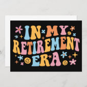 In mijn pensioengerechtigde leeftijd ben ik aankondiging (Voorkant / Achterkant)