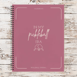 In Mijn Pickleball Tijdperk Pickle Paddle Vintage Notitieboek
