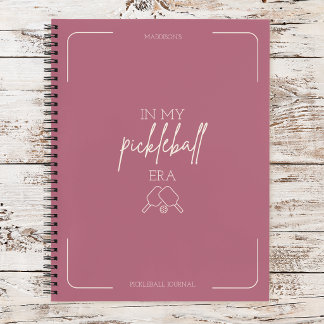 In Mijn Pickleball Tijdperk Pickle Paddle Vintage Notitieboek