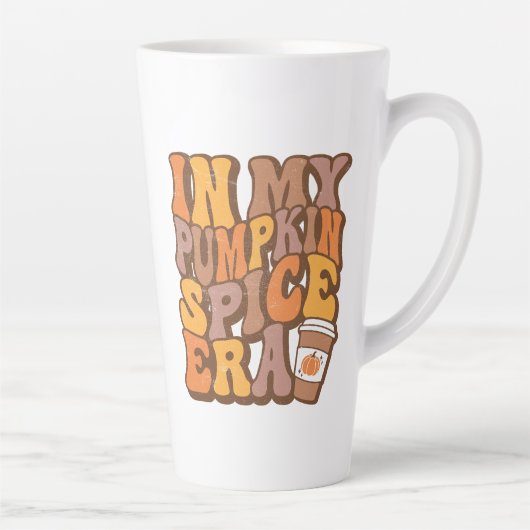 In mijn pompoen kruiden tijdperk | Pompoen speceri Latte Mok (Rechts)