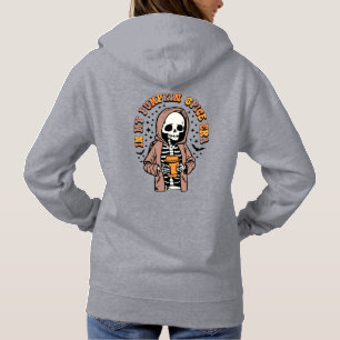 In mijn pompoen kruiden tijdperk Skelet Voor & Hoodie