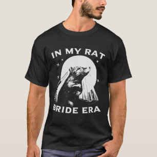 In mijn Rat Bride Era Distressed Retro Feral T-shirt