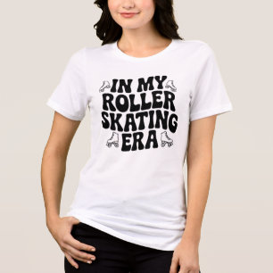 In mijn rolschaatsen tijdperk Tri-Blend shirt