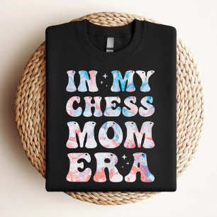 In Mijn Schakmoeder Tijdperk Kleurrijke Schakmoede T-shirt