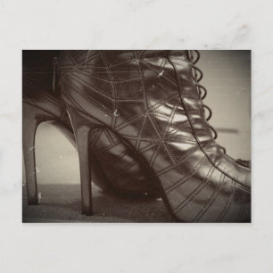 In mijn schoenen lopen briefkaart