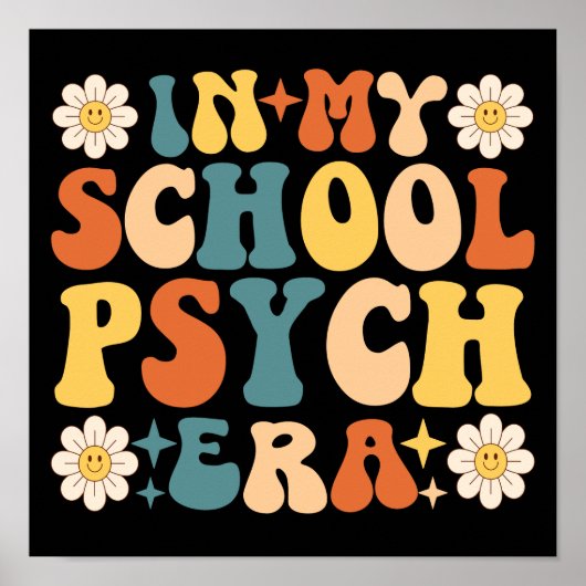 In mijn schoolpsychiatrische tijd poster (Voorkant)