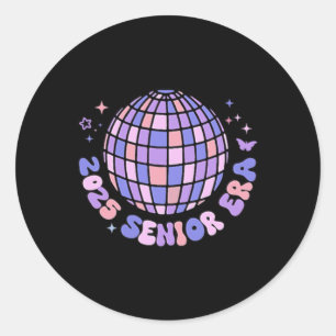 In mijn Senior Era CL van 2025 Groovy Senior 2025 Ronde Sticker