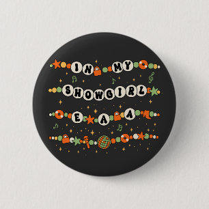 in Mijn Show Meisje Era Graphic Outfit Vrouwen Mei Ronde Button 5,7 Cm