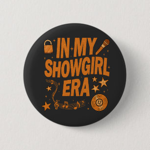 in Mijn Show Meisje Era Graphic Outfit Vrouwen Mei Ronde Button 5,7 Cm
