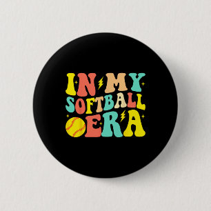 In Mijn Softll Tijdperk Groovy Softll Meisjes Ronde Button 5,7 Cm