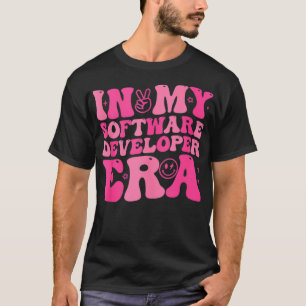 In Mijn Software Ontwikkelaar Era Grappige Retro G T-shirt