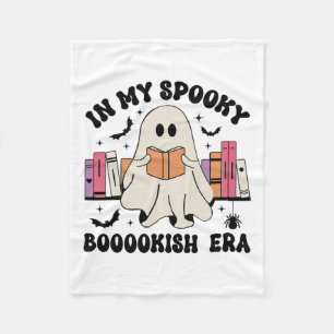 In mijn spookachtige boekachtige tijdperk spookboe fleece deken