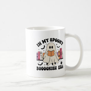 In mijn spookachtige boekachtige tijdperk spookboe koffiemok