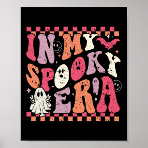 In mijn spookachtige tijdperk Groovy Hippie Hallow Poster